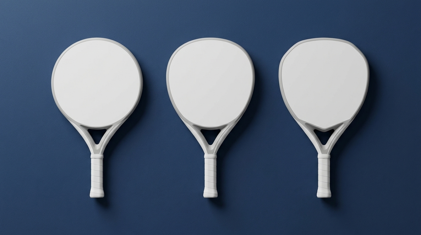 Detalle de la cara de una pala de padel diamante